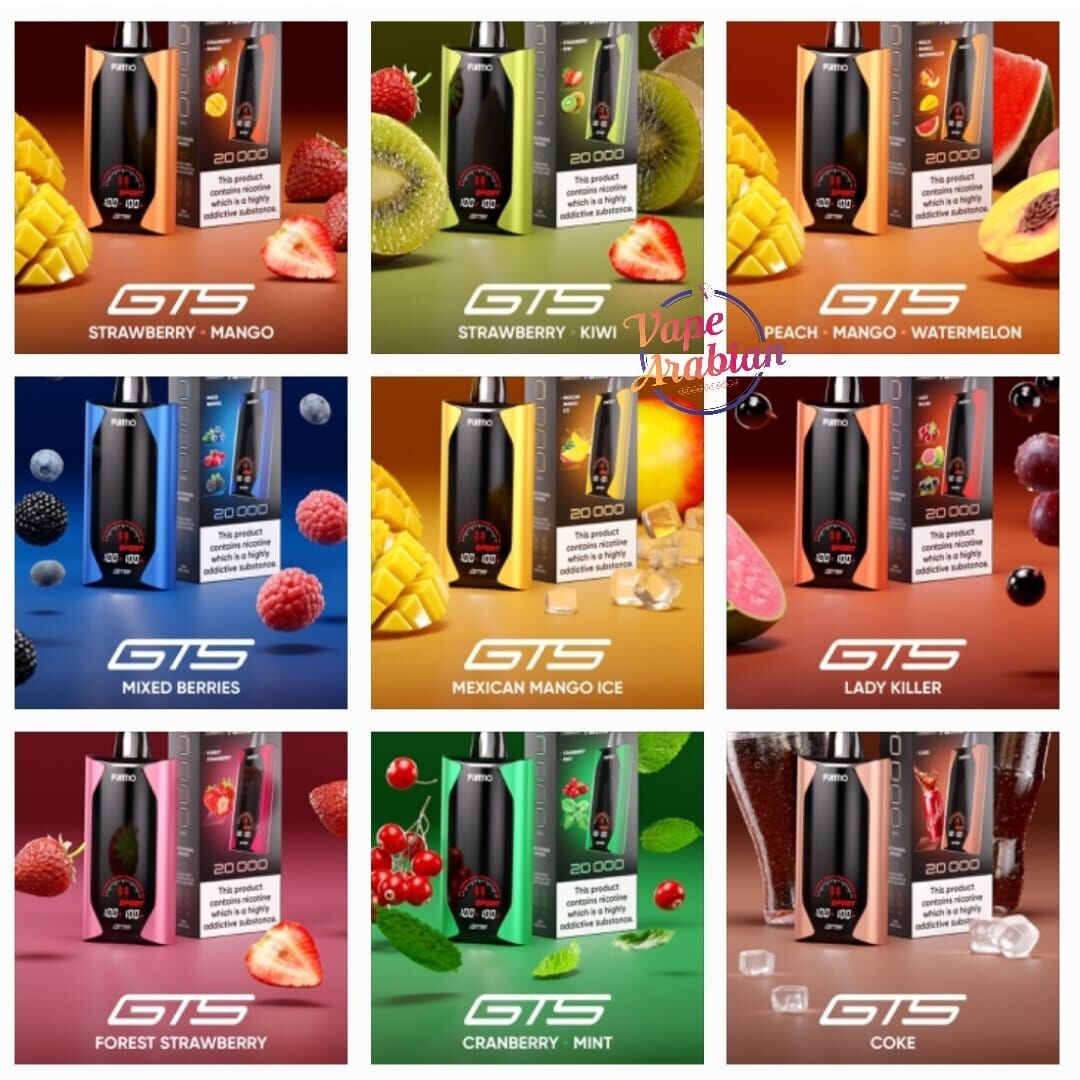 Fummo Falcon GTS 20000 Puffs Disposable Vape In UAE » Best Vape City UAE